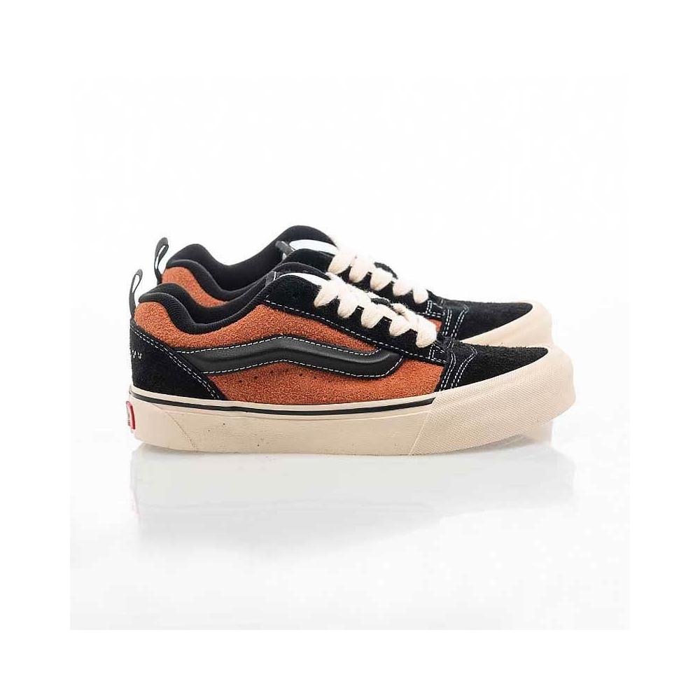 【VANS】美線 男女鞋 Knu Skool 迪士尼 橘紅色 麵包鞋 胖胖鞋 休閒鞋 V130100243