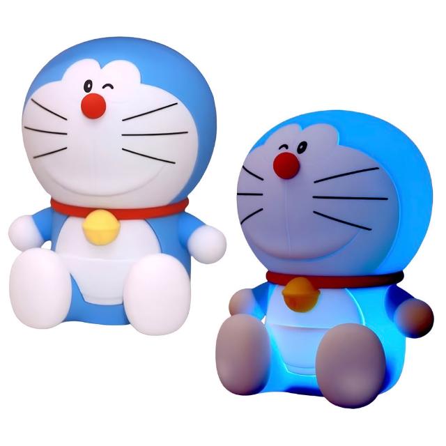 【Doraemon 哆啦A夢】小夜燈 拍拍燈 床頭燈 燈 捏捏燈 一拍即亮 護眼柔光解壓 公仔 玩具 解壓 擺件 兒童夜燈 送禮 生日 禮物 #2