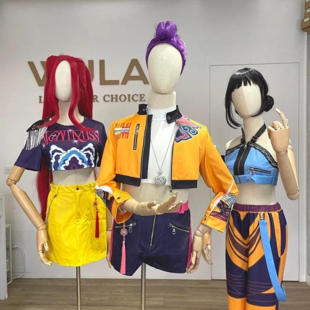 獵魔女團-打歌服大人版 WULA烏拉 獵魔女團服裝 獵魔女團cos 魯米衣服 佐依衣服 米拉衣服