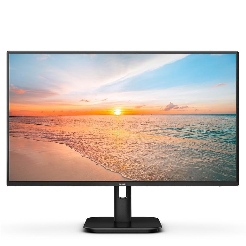 PHILIPS飛利浦 24E1N1100D 飛利浦24E1N1100D為一款23.8吋IPS螢幕,支援1920x1080解析度與100Hz更新頻率,反應時間僅1ms,提供流暢畫面與高色彩準確度。具備抗藍光、護眼、零閃屏等特殊功能,適合看片、追劇、辦公與學生使用。超薄機身與窄邊框設計,提升視覺美感。支援HDMI、DVI與VGA訊號輸入,VESA壁掛設計,輕巧易安裝,重量僅2.91kg,外觀尺寸為542x417x180mm,提供高價效比的顯示解決方案。