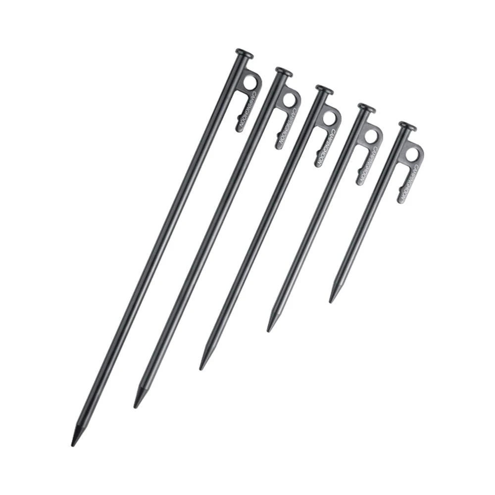 【Campingmoon 柯曼】S45C 碳鋼營釘 鋼製營釘 買10送1 硬漢二代 營釘 戶外 露營 逐露天下