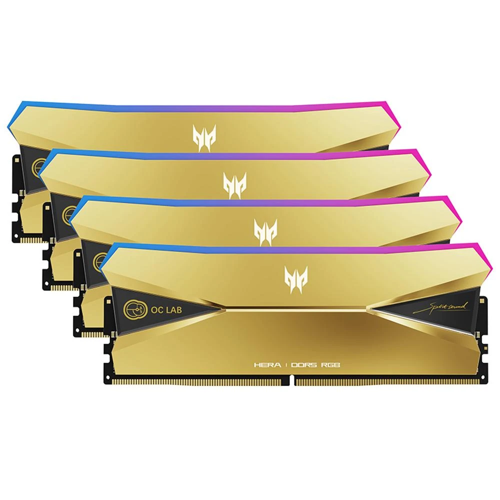 Acer 宏碁】Predator Hera OC Lab DDR5-6000 192GB(48G*4)(CL28) RGB