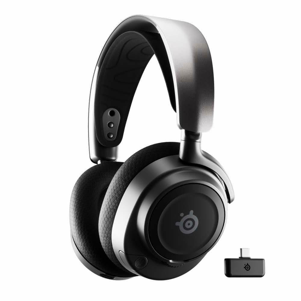 SteelSeries 賽睿 Arctis Nova 7 無線電競耳機麥克風 耳麥/AI降噪麥克風/相容多裝置