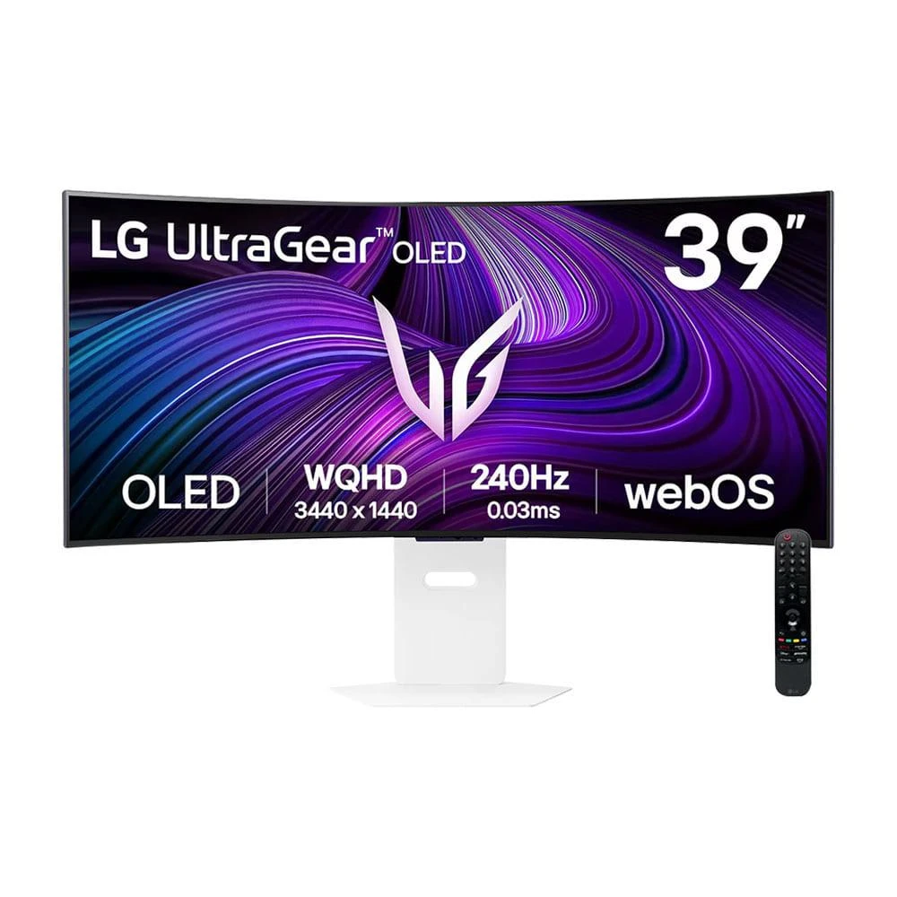 【LG 樂金】39GX90SA-W 曲面智慧電競螢幕 39型 WQHD OLED/240Hz/webOS
