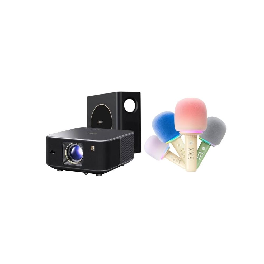 YABER 雅博 K3 Pro 投影機為家庭劇院與娛樂空間量身打造，內建 GoogleTV 系統，支援 4K 解碼與真實色彩呈現。搭載 JBL 30W 音響系統，提供高品質音效體驗。具備自動梯形校正功能，直投畫面無需調整，亮度達 1600-2599 Lumens，適閤中小型室內使用。提供完善的保固種類，讓您安心享受高畫質娛樂。
