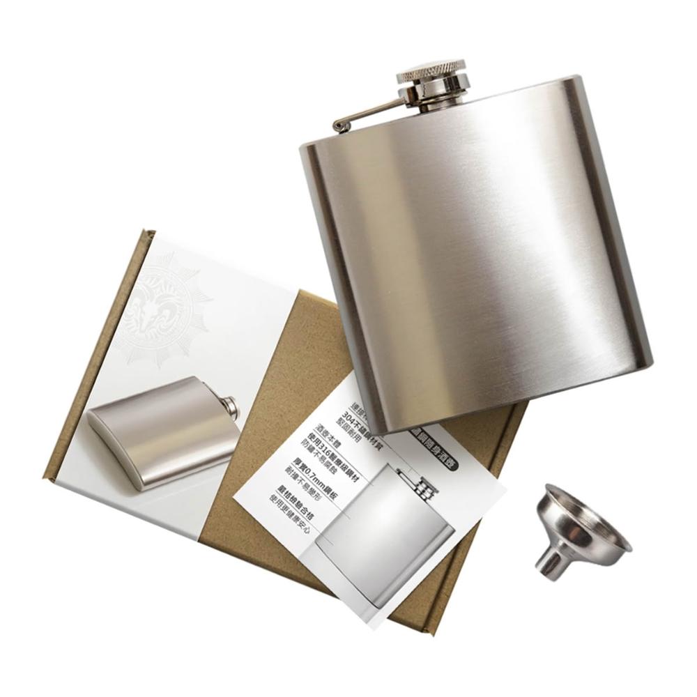 304/316不鏽鋼酒壺 腰壺 水壺 酒瓶 隨身小酒壺 加厚不鏽鋼壺 烈酒壺 扁酒瓶 露營酒杯 登山