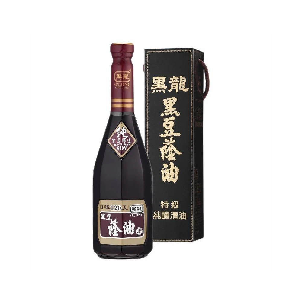 【黑龍】黑龍 特級黑豆蔭油 600ml/特級黑豆蔭油膏 600ml