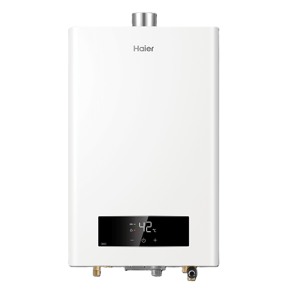 【Haier 海爾】JSQ27-13DC3 智能恆溫熱水器 (含標準安裝)｜屋內型｜13公升｜天然氣｜強制排氣｜3段火排｜數位恆溫｜