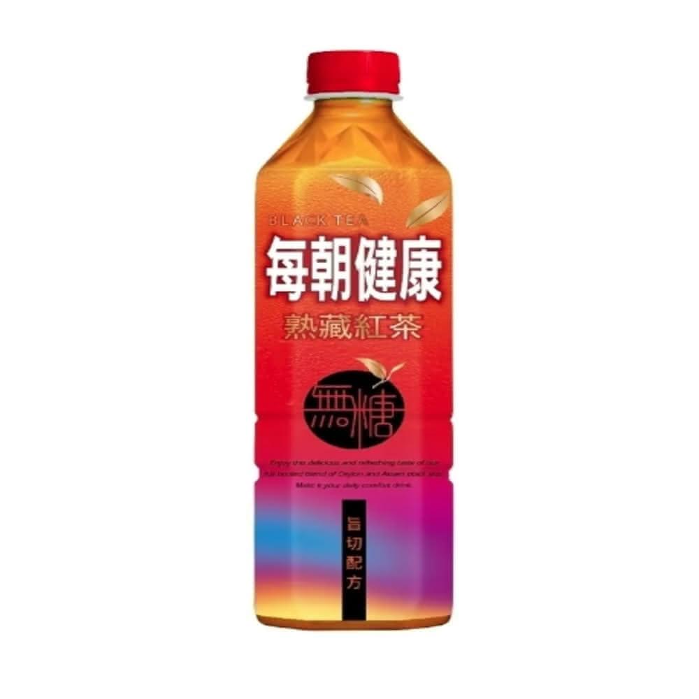 【每朝健康】每朝健康 無糖熟藏紅茶(650ml 24入X2箱)