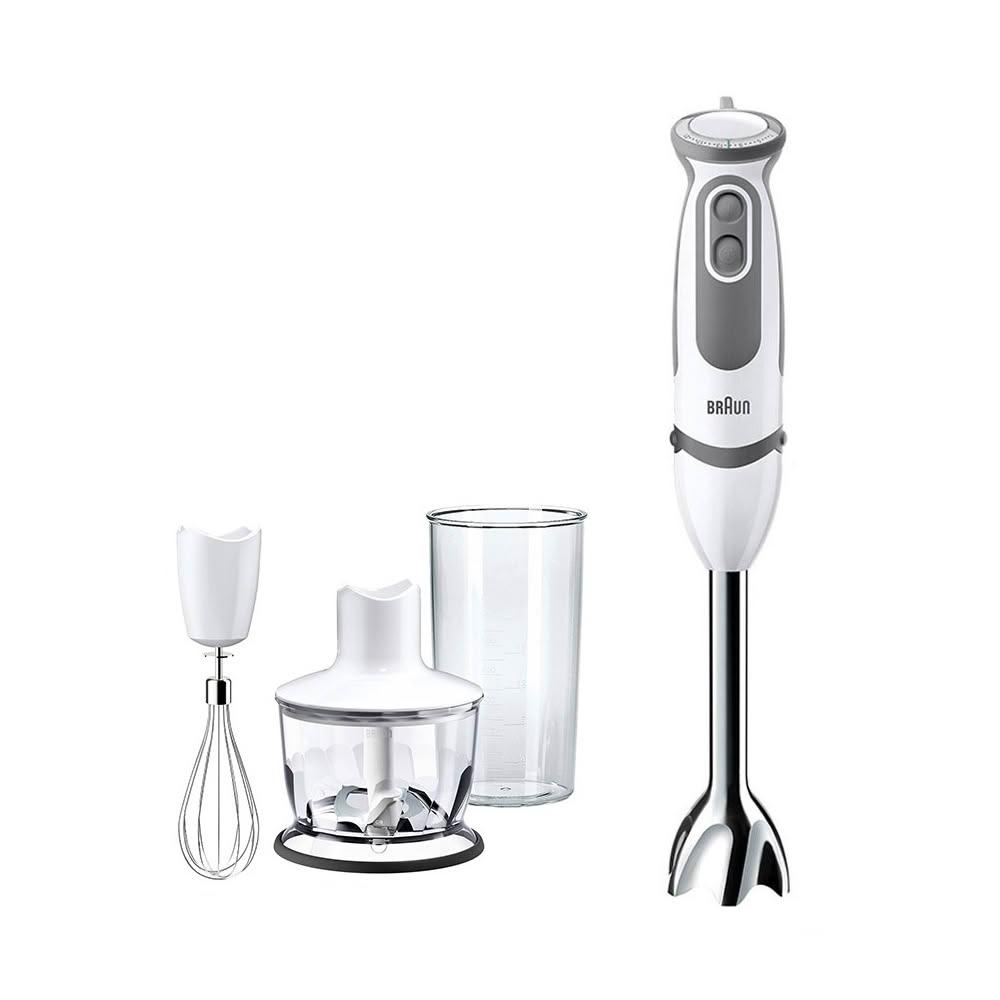 【BRAUN 百靈】德國百靈BRAUN-MultiQuick5 Vario 真．21檔變速手持式攪拌棒/調理機/打蛋器/副食品MQ5035(