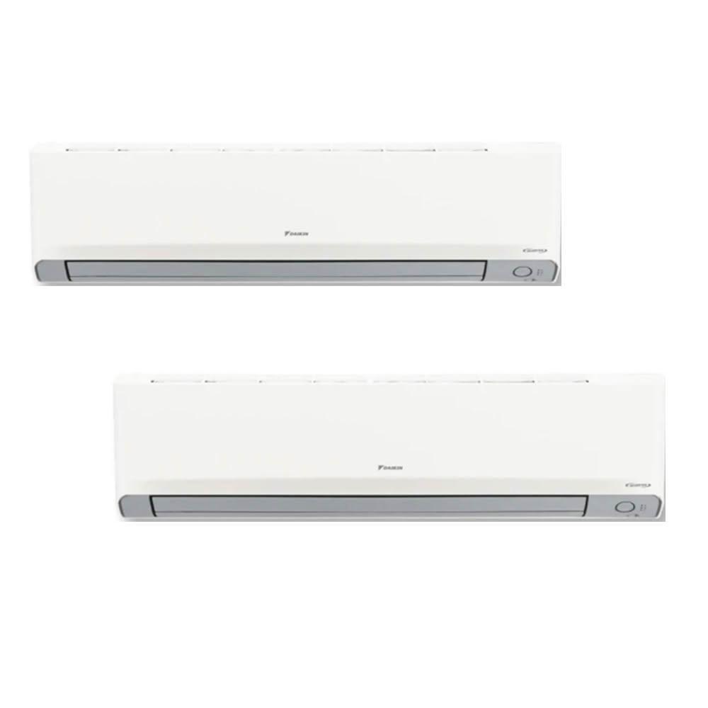 DAIKIN大金 3MXM90RVLT 分離式冷暖變頻冷氣，適用3-5坪空間，提供高效冷暖功能。CSPF第一級能源效率，省電環保；R32冷媒技術，快速製冷暖房；上/下吹出風設計，舒適均勻；泰國製造品質保證，全機保固5年、壓縮機長達10年。220V電源、室外供電，適合現代居家使用。選購DAIKIN大金變頻冷氣，享受優質空調生活！