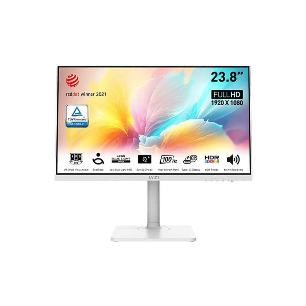 【MSI 微星】Modern MD2412PW 平面美型螢幕(24型/IPS/內建喇叭/100Hz)