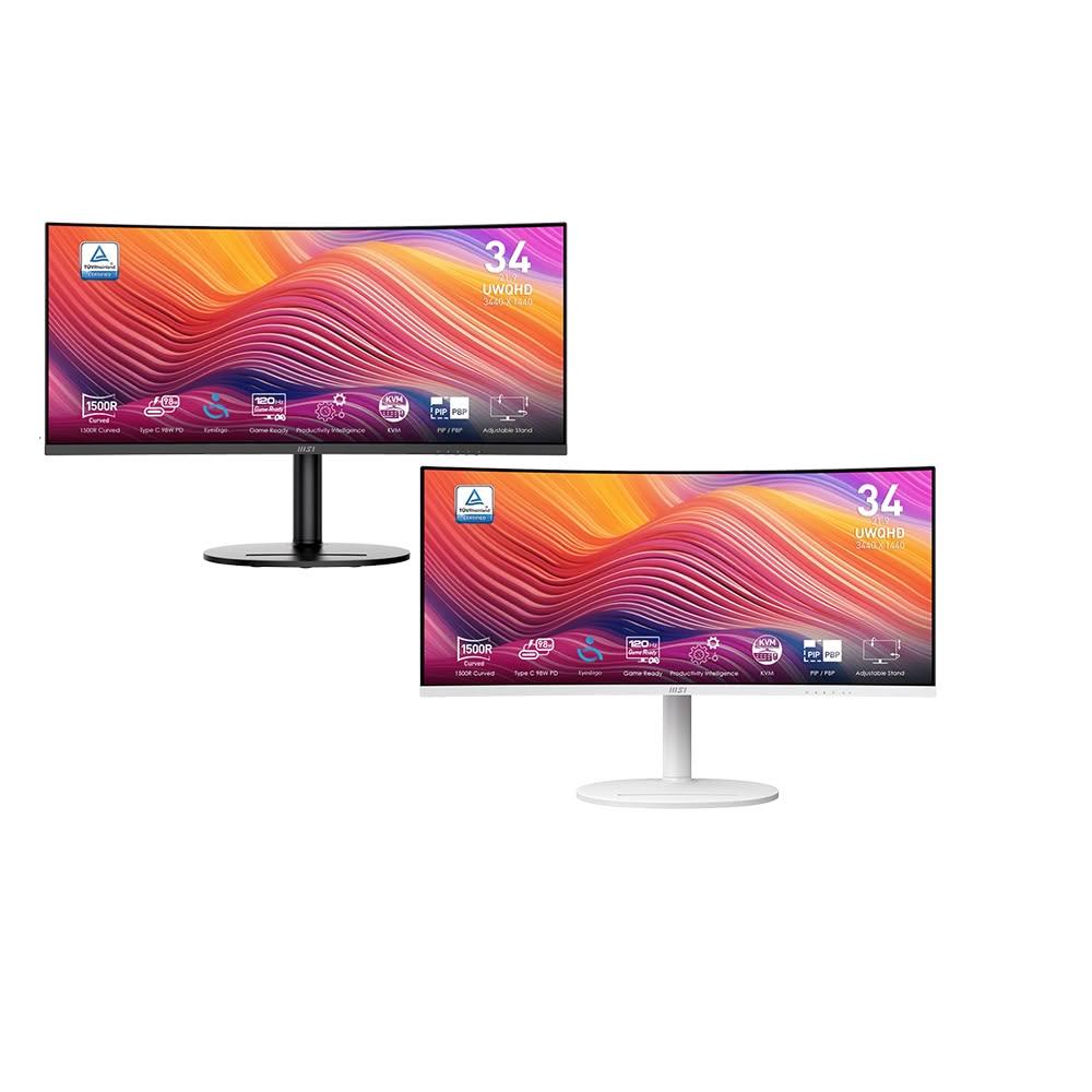 【MSI 微星】MSI 微星 Modern MD342CQP 電腦螢幕 34吋 VA 120Hz 1ms UWQHD 商用螢幕 液晶螢幕