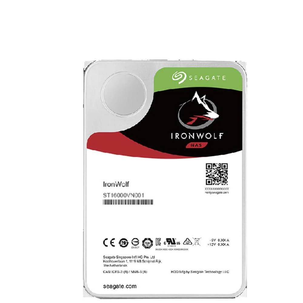 【SEAGATE 希捷】那嘶狼 IronWolf 12TB 7200轉 NAS專用硬碟ST12000VN0008-3Y