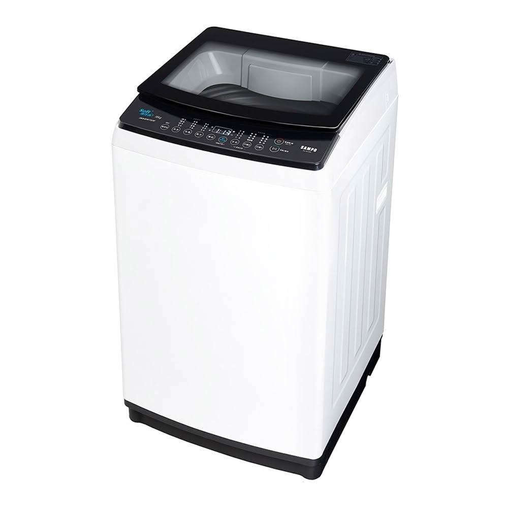 【SAMPO 聲寶】( ES-B10D ) 10KG 變頻觸控式單槽洗衣機 -典雅白