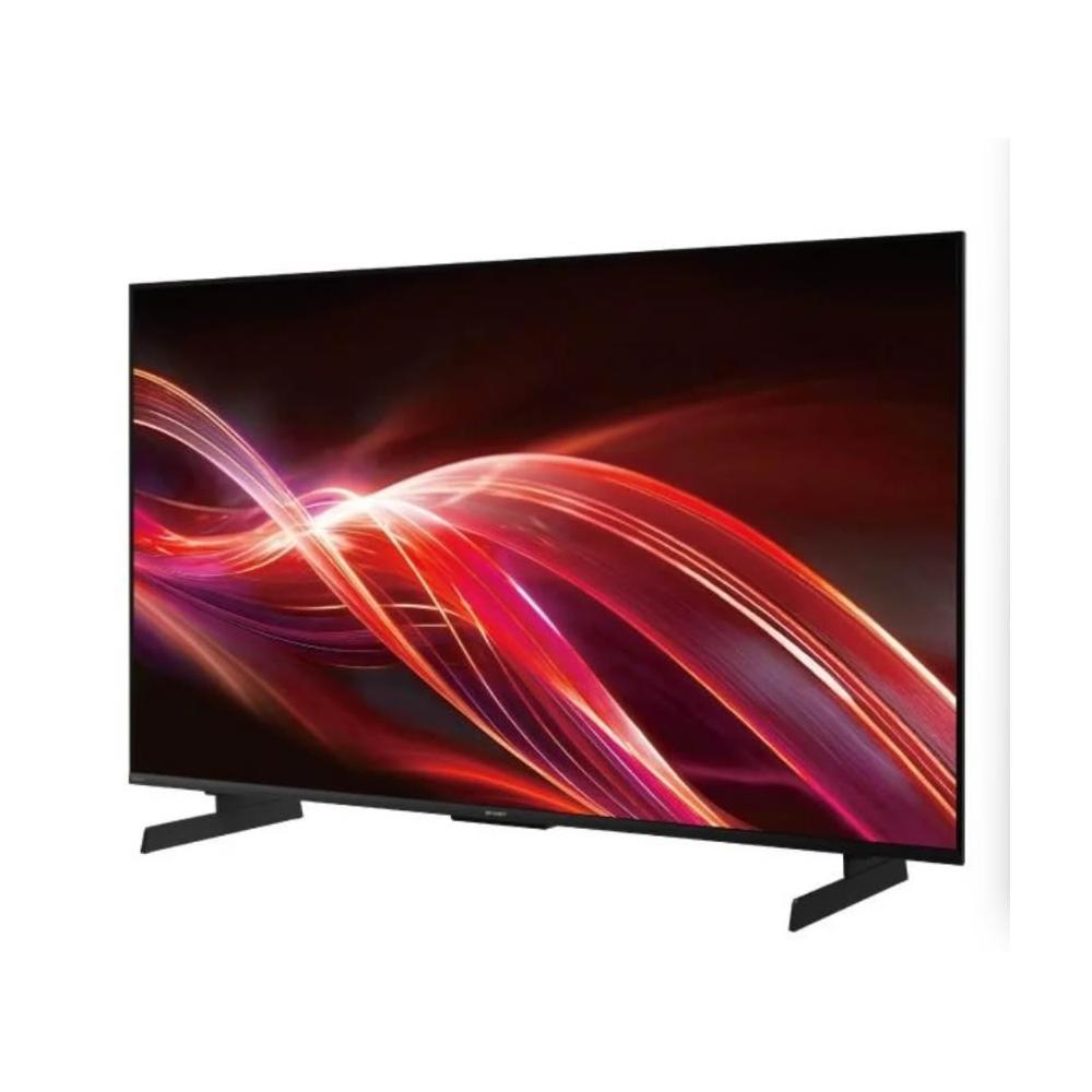 SHARP夏普4T-C98HN7000X為一款85吋以上4K超高畫質電視機，支援4K(3840 x 2160)解析度，提供清晰畫質與沉浸式視覺體驗。內建全球保固1年，含桌上型基本安裝服務，適閤家庭娛樂與商務用途。電源需求為110V，具備4組HDMI端子與2組USB插槽，方便多裝置連線。無附視訊盒，功能選單語言為英文，適合國際使用者使用。