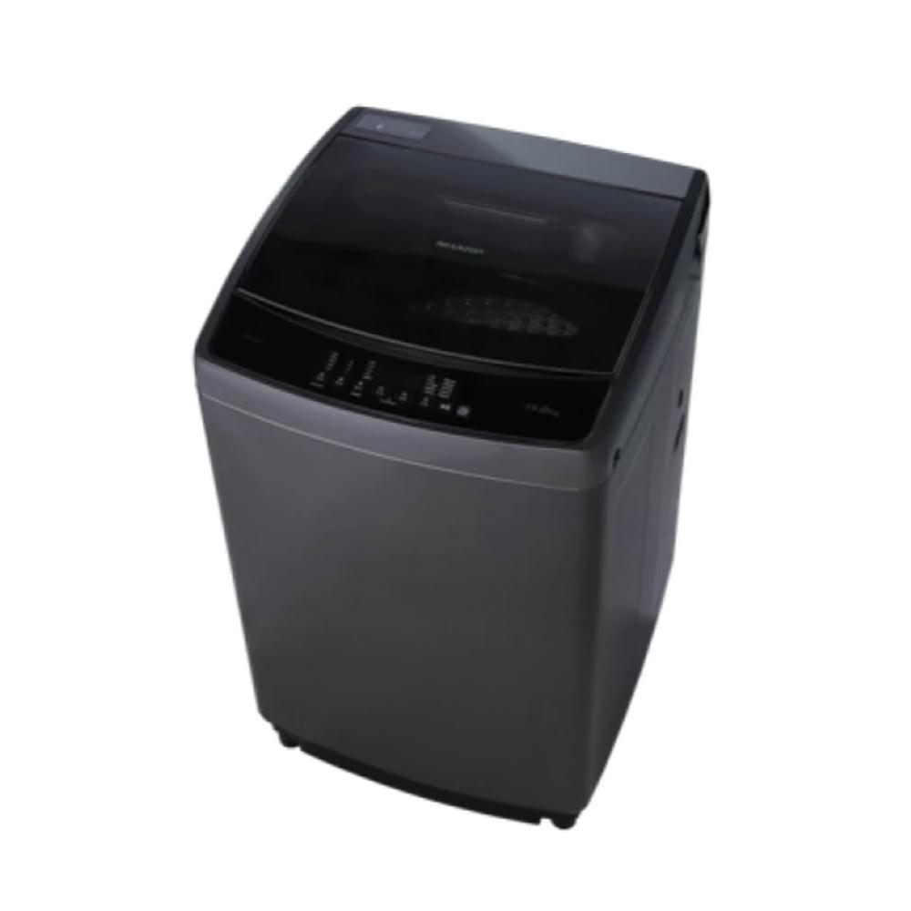 【SHARP 夏普】ES-G17AT-S 17公斤 抗菌變頻直立式洗衣機