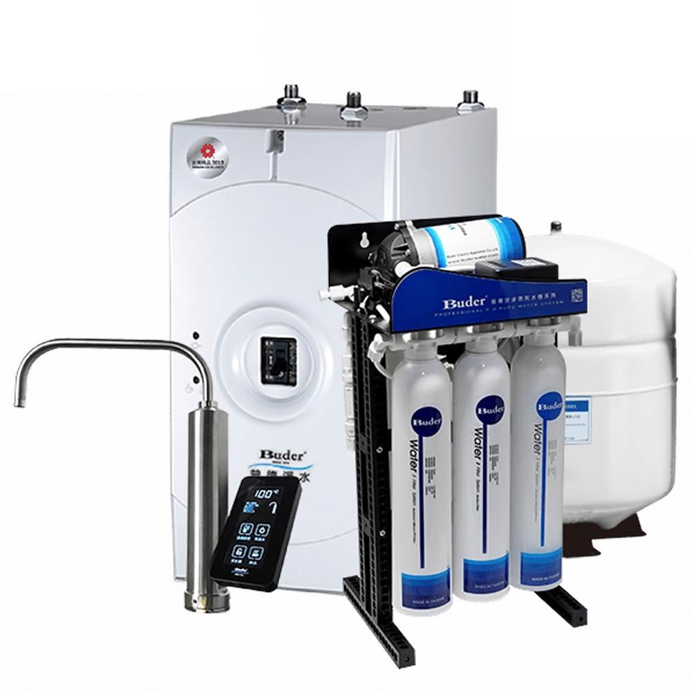 【Buder 普德】BD-3004NI5 觸控式冷熱廚下加熱器 搭配 RO-2604 五道RO純水機