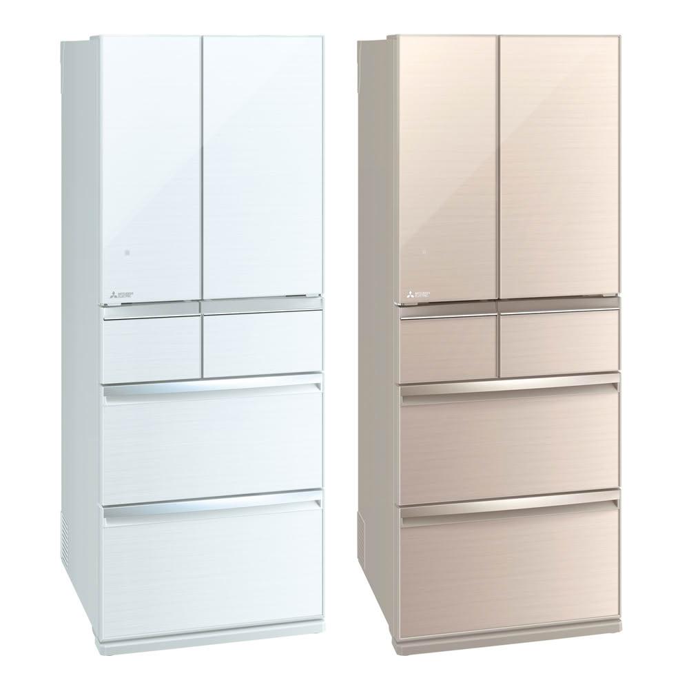 MITSUBISHI 三菱 ( MR-WX47LF ) 472L 日本原裝 玻璃鏡面變頻6門冰箱《中彰投送基安回收,外縣市費用另計》