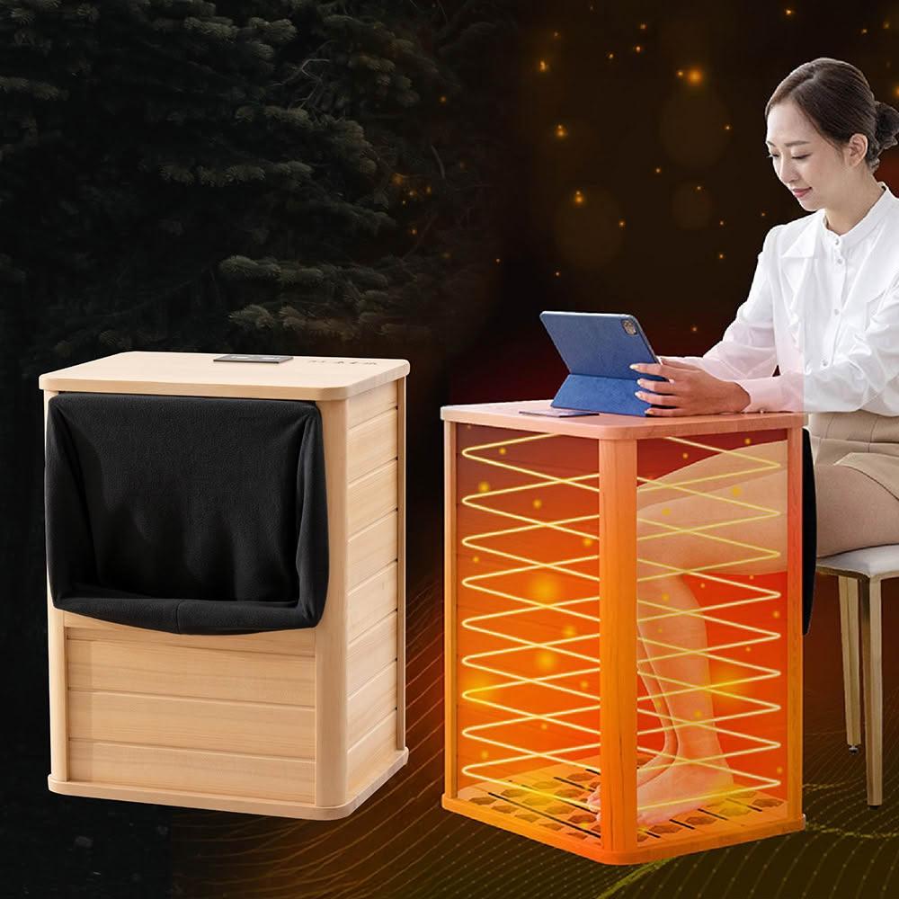 【巧福】遠紅外線原木桑拿機UC-858A (全包覆大型款)  泡腳/桑拿桶/桑拿屋/SPA/乾式足浴