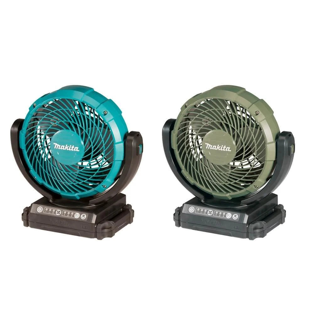 【MAKITA 牧田】 DCF102Z牧田色/ DCF102ZX1O 軍綠色 工業風扇 DC102 附110V變壓器