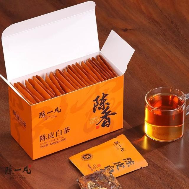 陳皮白茶 2017 郑莲英陈皮白茶2017贡眉：穿越时光的滋味，健康养生的至臻之选！-贡眉