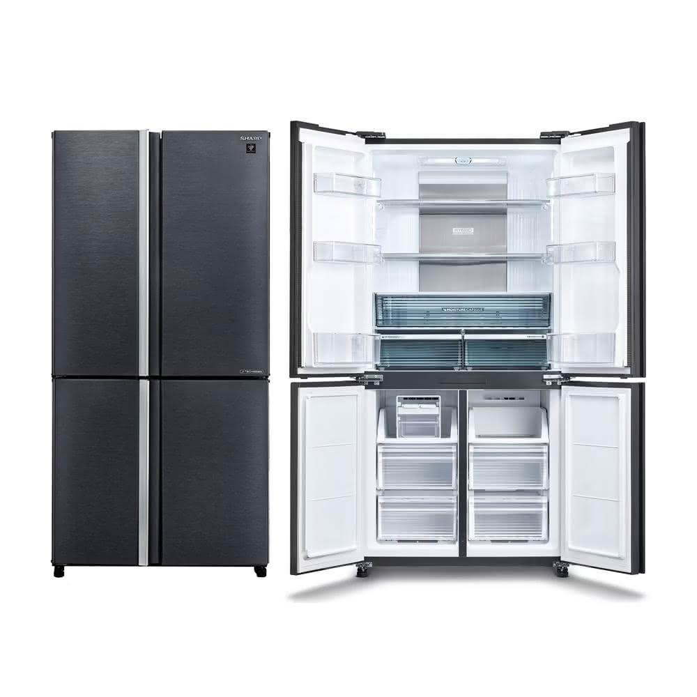 【SHARP 夏普】( SJ-DF58F-SL ) 575L 變頻自動除菌離子四門對開冰箱《送基本安裝、舊機回收》