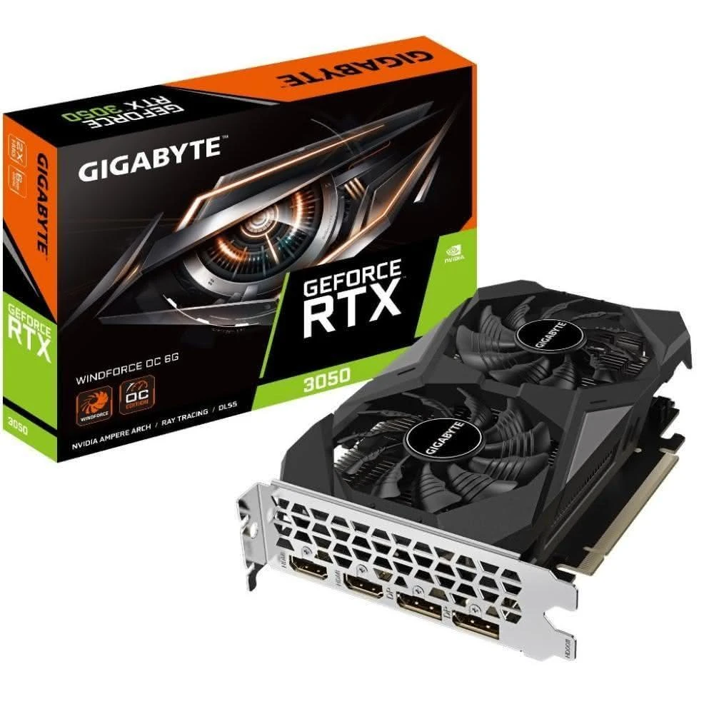 【GIGABYTE 技嘉】GIGABYTE技嘉 RTX3050 WINDFORCE OC 6G GV-N3050WF2OC-6GD