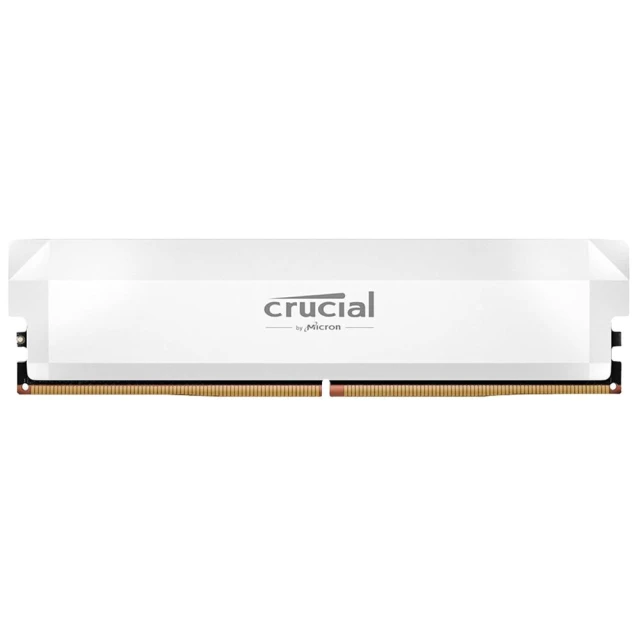 【Crucial 美光】PRO DDR5-6000 16G CL36 超頻 桌上型記憶體《白》(支援XMP、EXPO)