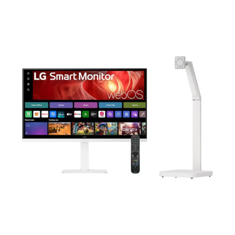 【LG 樂金】32U720SA Smart Monitor 斜槓機 Duo 32" 移動式高畫質智慧螢幕 (4K)