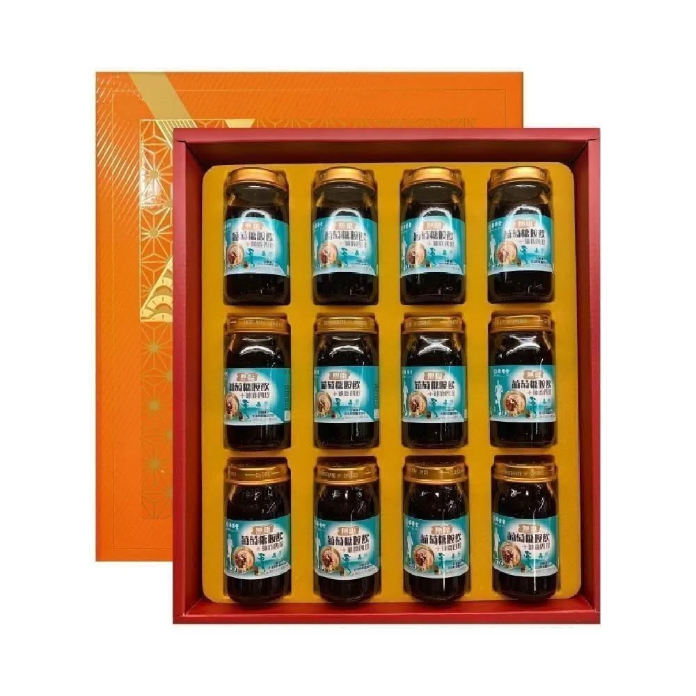 【華齊堂】無糖葡萄糖胺龜鹿四珍飲-60mlx12入