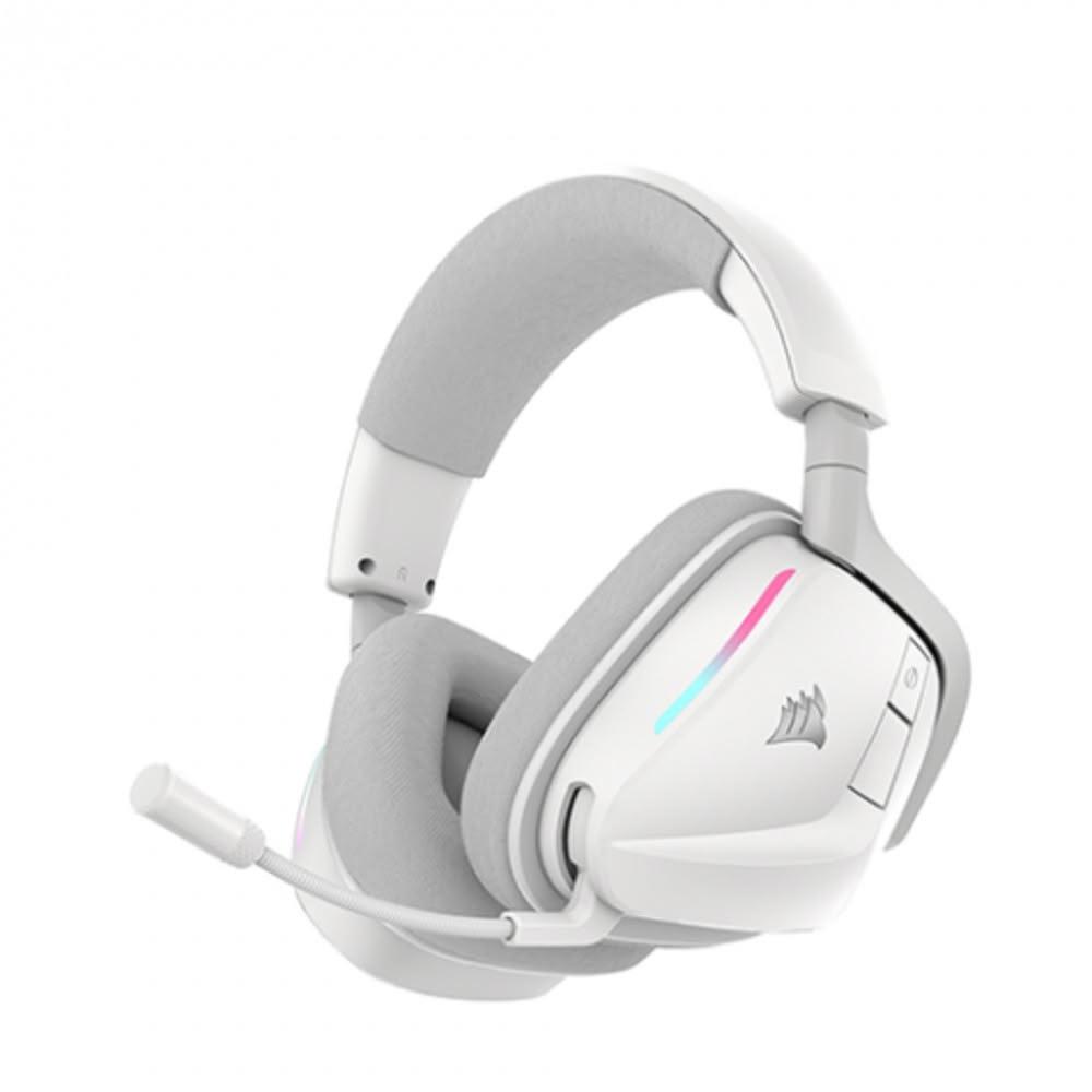 Corsair海盜船 VOID V2 是一款耳罩式無線耳機，支援多裝置連線功能，提供高品質音效與舒適佩戴體驗，適合遊戲與日常使用。