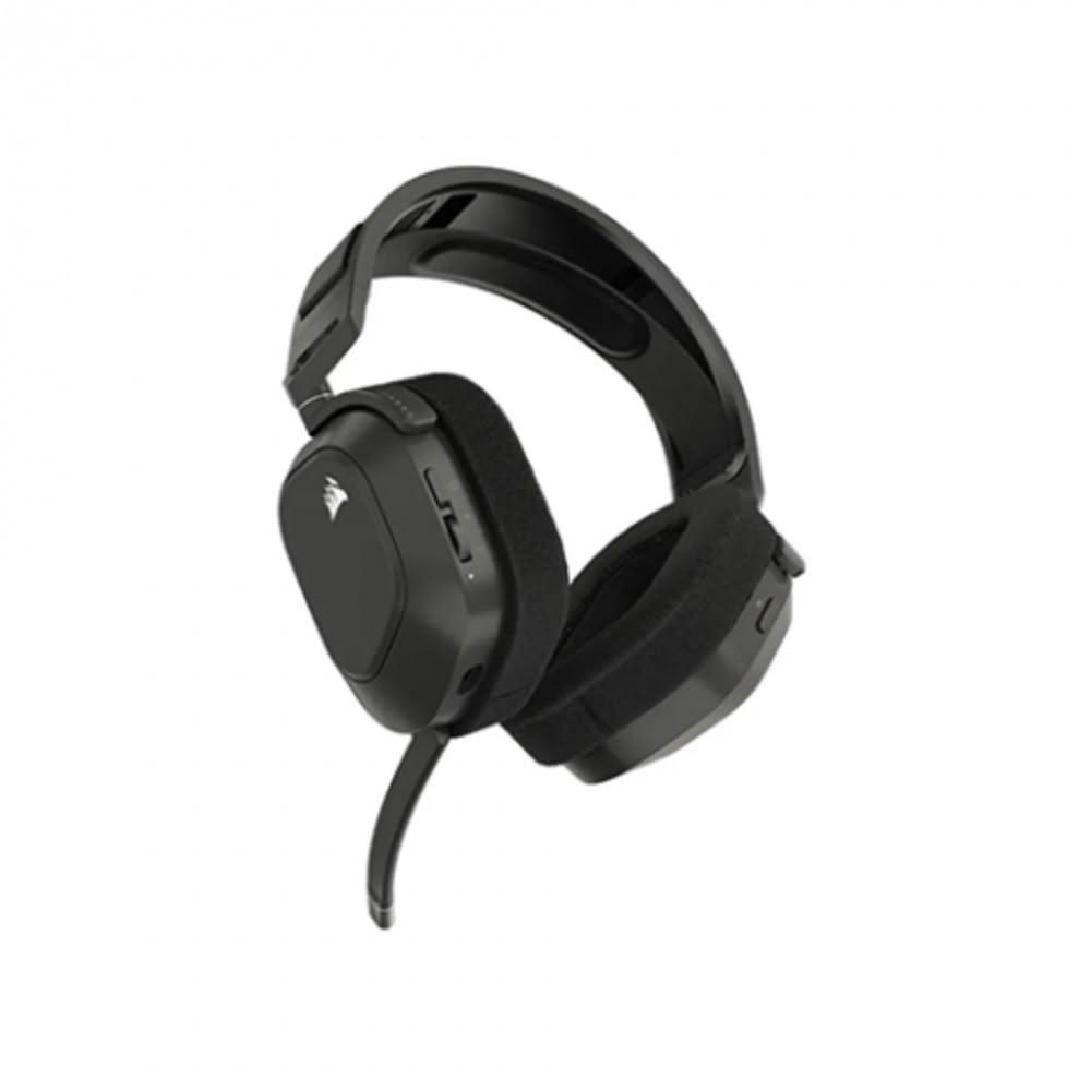 Corsair 海盜船 HS80 MAX 是專為電競玩家設計的頂級頭戴式耳機，支援藍芽無線連線與 USB 有線模式，提供 119dB 高靈敏度與 100Hz-10kHz 麥克風頻率響應。黑色系輕巧 717g 設計，適用 Windows 與 MAC 系統，內建高品質麥克風確保清晰通訊。無論遊戲對戰或日常使用，都帶來沉浸式音效體驗，兩年保固安心選擇。