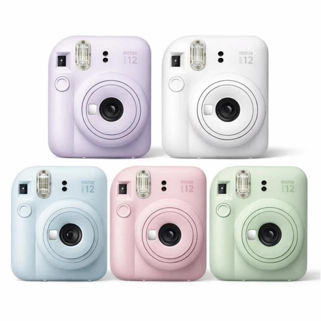 【FUJIFILM 富士】instax mini12 拍立得相機｜一年原廠公司貨保固