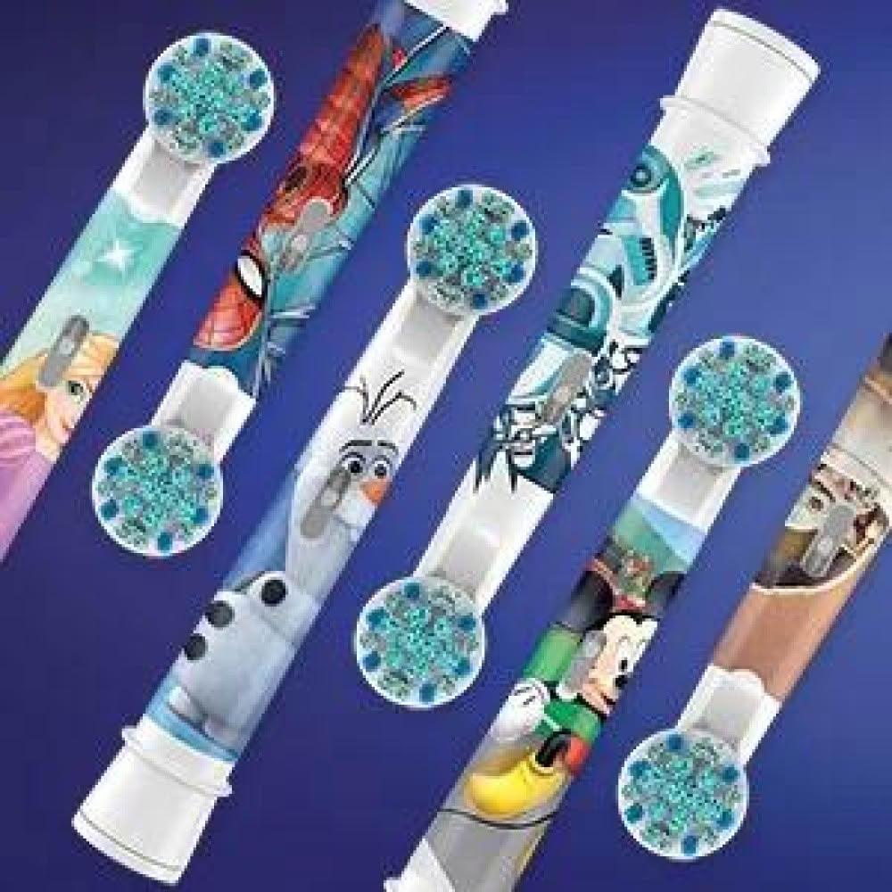 【Oral-B 歐樂B】[從包裝辨識真假]正德製原裝進口 Oral B 兒童電動牙刷刷頭 兒童刷頭 散裝賣場好搭配