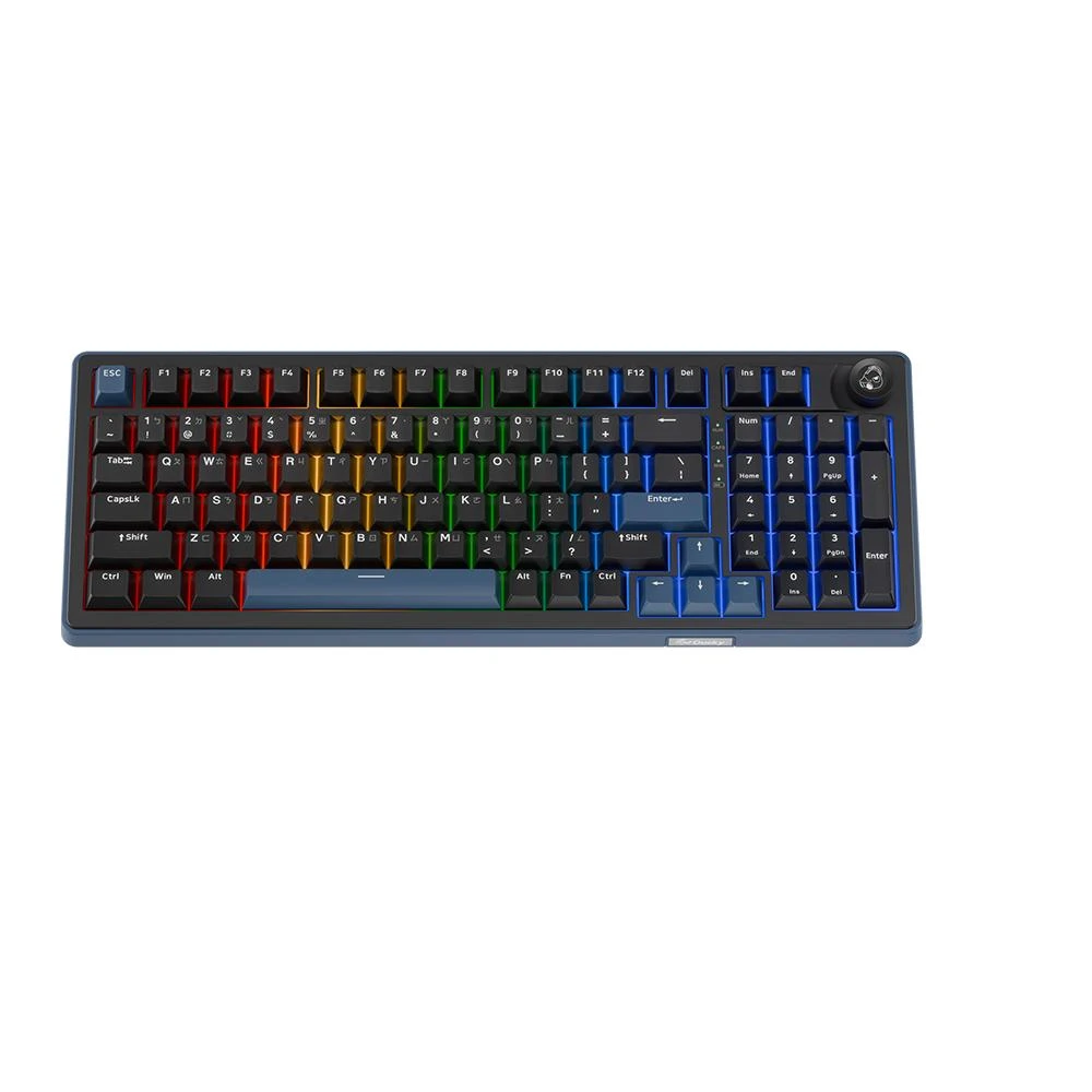【Ducky】Ducky OK-M-98 機械式鍵盤 三模連線 熱插拔軸體 五層減震結構 PBT鍵帽 電競鍵盤 無線鍵盤 有線鍵盤