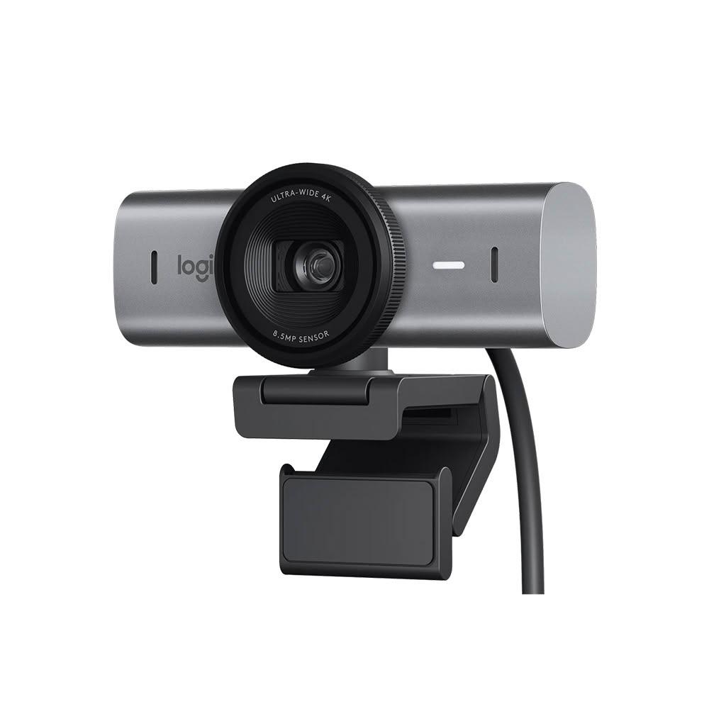 【Logitech 羅技】Logitech 羅技 MX Brio 4K Ultra HD 網路攝影機 石墨灰