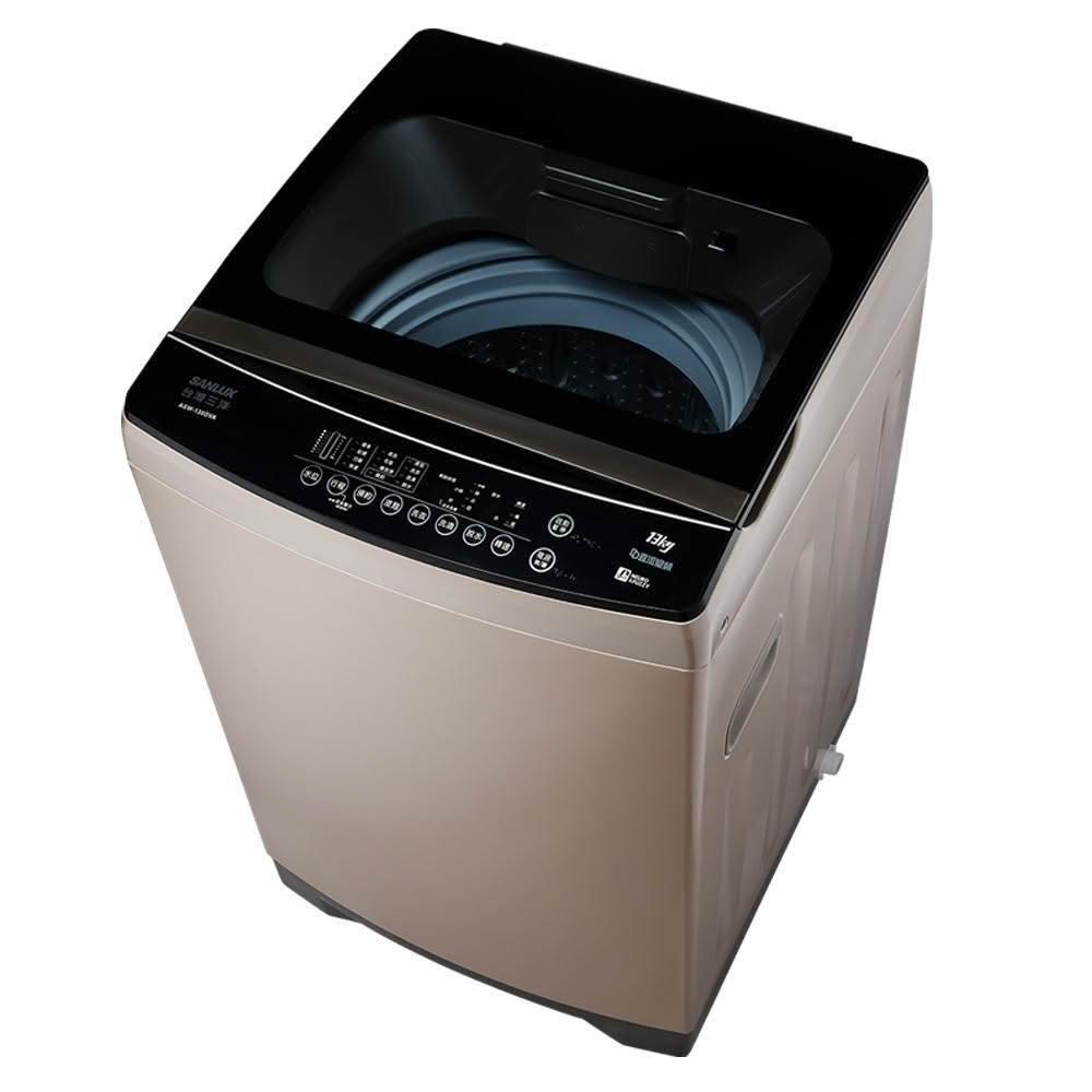 SANLUX臺灣三洋 ASW-130DVA 金色系單槽洗衣機，適閤家庭大容量需求，11-13KG洗衣容量，採用定頻馬達與合金鋼板內槽，提供穩定耐用洗衣效能。尺寸寬601x深645x高990mm，產地中國，含基本安裝服務，全機及馬達保固1年，BSMI許可依原廠公告。選購SANLUX洗衣機，享受高效洗淨與可靠品質。