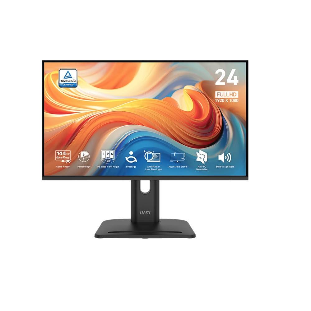 【MSI 微星】MSI 微星 PRO MP245PG E14 電競螢幕 24吋 144Hz FHD 1ms HDR 內建喇叭 可旋轉