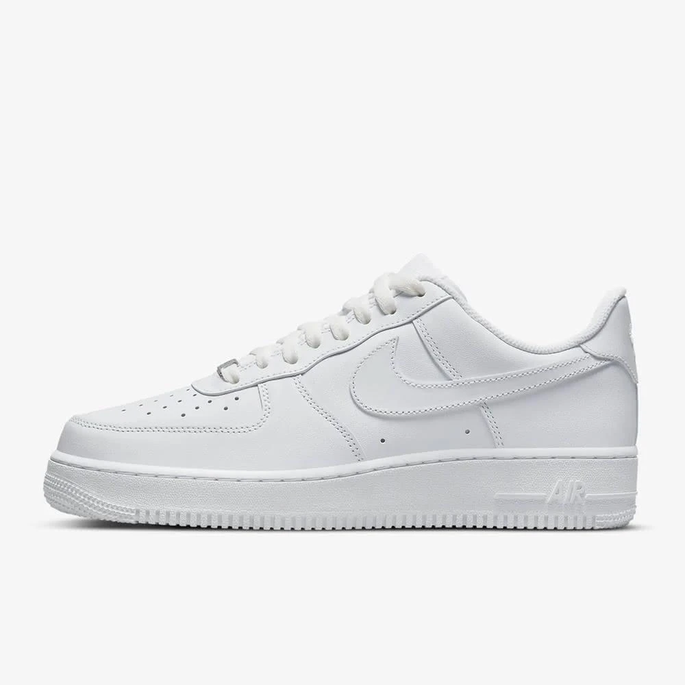 【NIKE 耐吉】NIKE AIR FORCE 1 全白 鐵牌 休閒鞋 FV5951-111 CW2288-111 DD8959-100