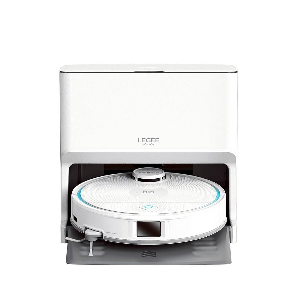 【HOBOT 玻妞】雷姬環保壓縮掃拖地機器人旗艦版LEGEE-Q10 PRO(熱風直烘/自動充電補水/語音聲控)