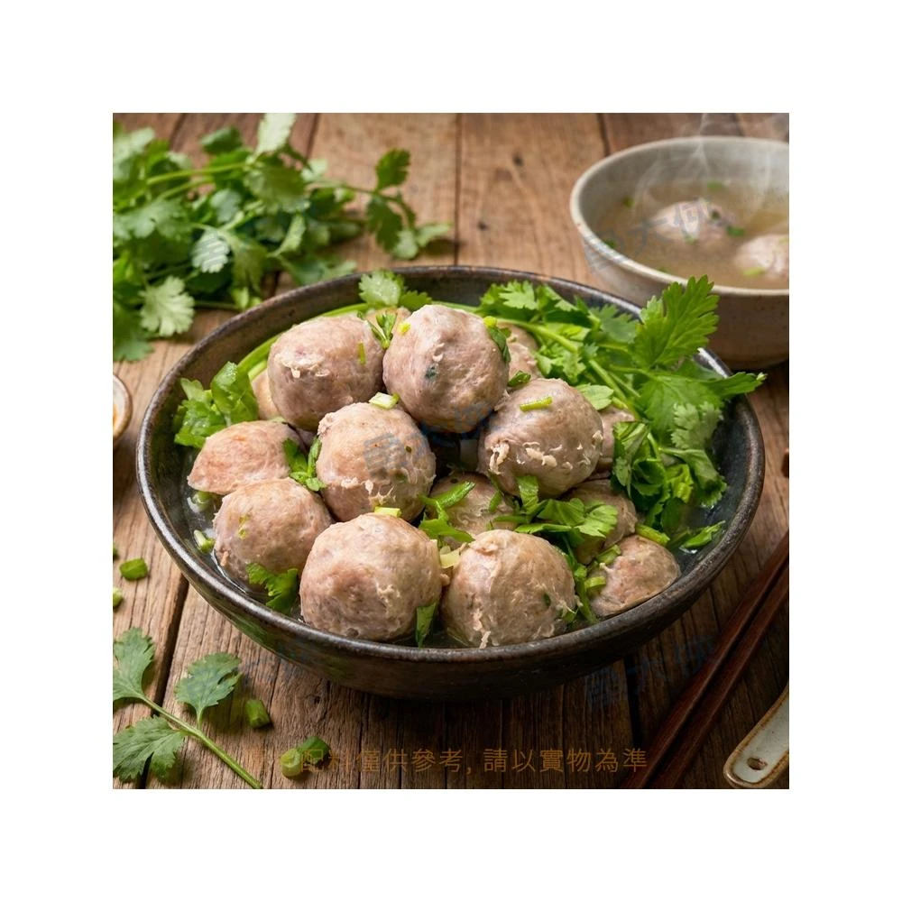 【魚大俠】嘉楠-特級香菜貢丸(300g/包)-1I7A 魚大俠 FF1127
