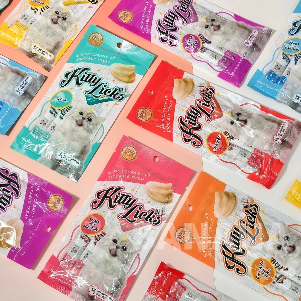 【Kitty Licks】甜甜貓｜貓咪肉泥 貓肉泥零食 甜甜貓肉泥 15g*4入/包