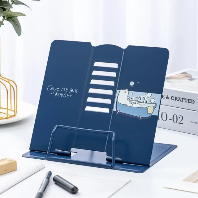 鐵製看書架 兒童 讀書架 閱讀架 閱讀支架 書架 食譜架 平板 手機 支架 看書架 DA250