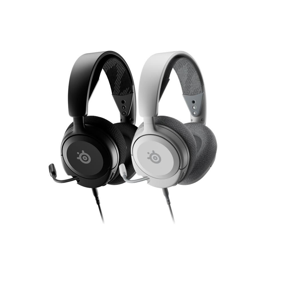 【Steelseries 賽睿】Steelseries Arctis Nova 1 超輕量型耳機  輕量人體工學/3.5mm/1年保/降噪麥克風