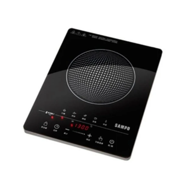 【SAMPO 聲寶】SAMPO 聲寶 微電腦觸控電陶爐 KM-ZA13P 8段式火力控制 火鍋/燒烤/褒湯/煎炒 電磁爐