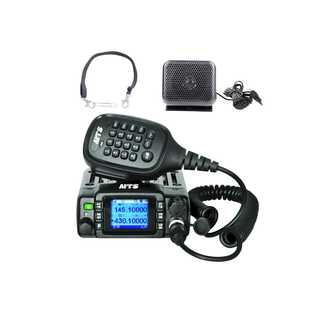 【MTS】MTS-30KVU 25W 雙頻 迷你 無線電小車機 車用 30公里長距離 大螢幕雙顯 繁體中文