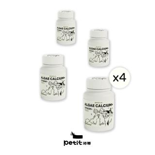 【petit 沛蒂】天然海藻鈣+ 30g 4罐 (鈣質吸收; 強健骨骼; 海藻鈣補充; 補鈣強骨; 含鈣量高; 貓咪適用; 狗狗適用)