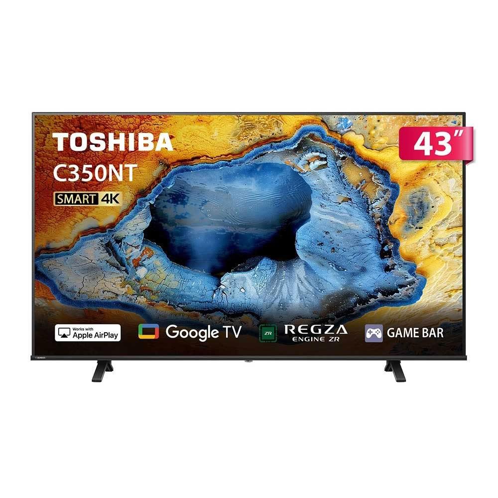 【TOSHIBA 東芝】43C350NT 顯示器 43型 REGZA 4K Google TV液晶顯示器 TOSHIBA 東芝