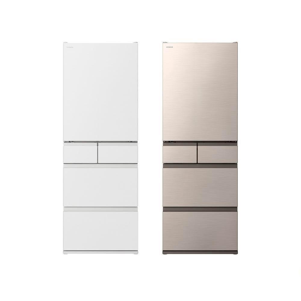 【HITACHI 日立】日製五門475L一級能變頻冰箱 RHS49NJ - 含基本安裝+舊機回收